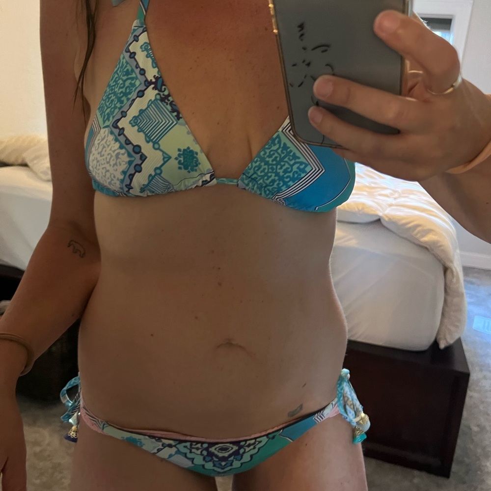Becca String Bikini Top +Minimal Coverage Bottoms - image 4